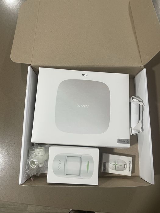 Kit alarme Ajax Starter Novo (nunca utilizado)