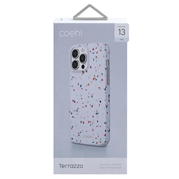 UNIQ etui Coehl Terrazzo iPhone 13 Pro /13 6,1" biały/natural white