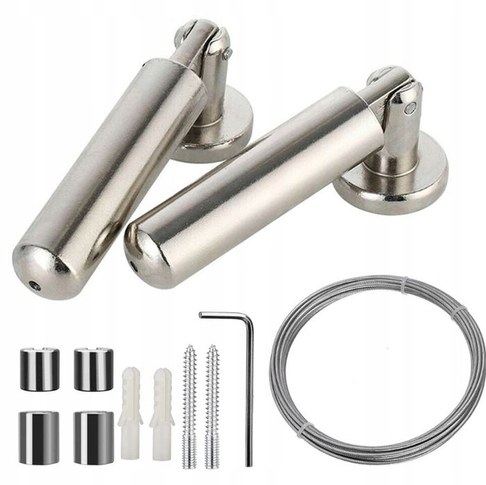 Linka Na Pranie Stalowa Sznurek Na Bieliznę 5 M Sznur Do Bielizny