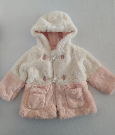 Płaszcz na dziewczynkę 12-18 miesięcy