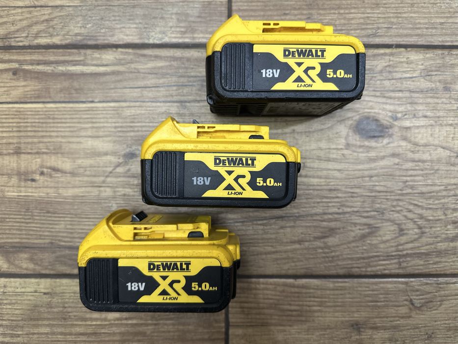 [Zestaw] Bateria, akumulator DeWalt 3x 5AH 18V
