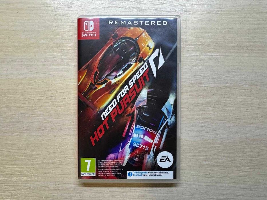 NEED FOR SPEED Hot Pursuit Rem картридж на Nintendo Switch, как новый
