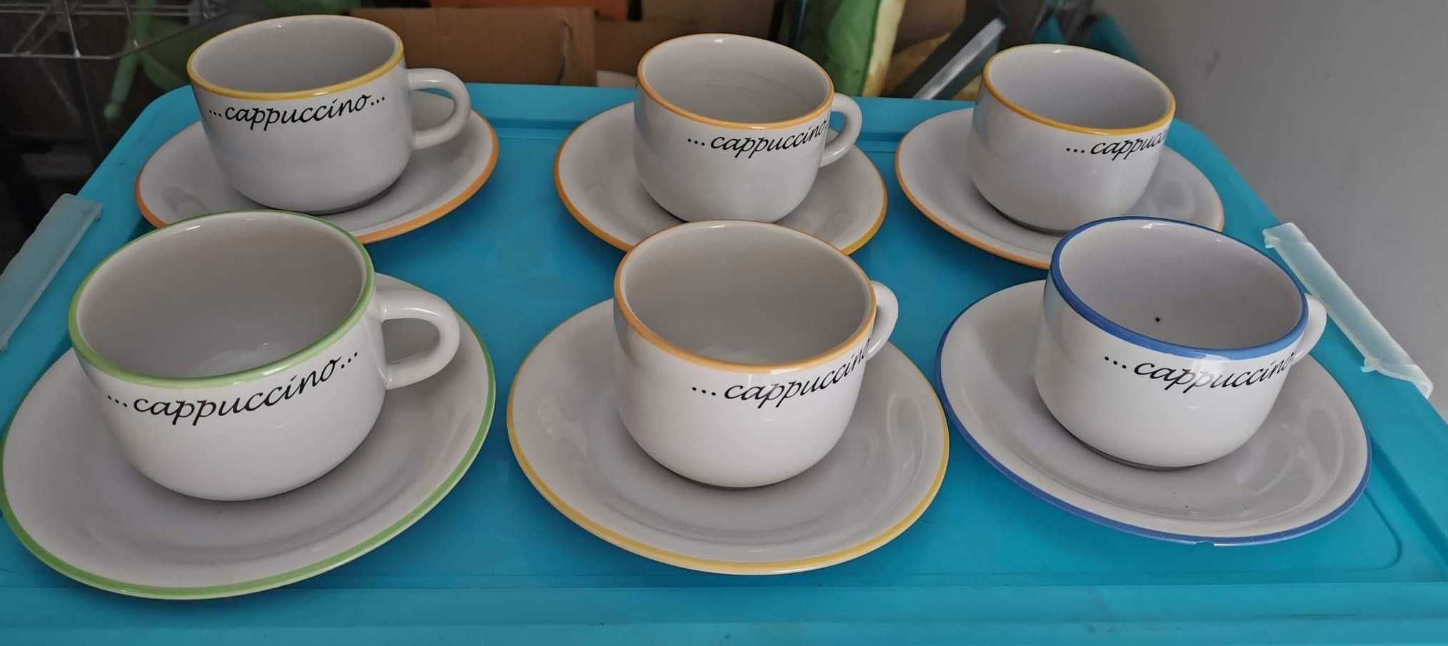 Ceramiczny zestaw kawowy cappucino