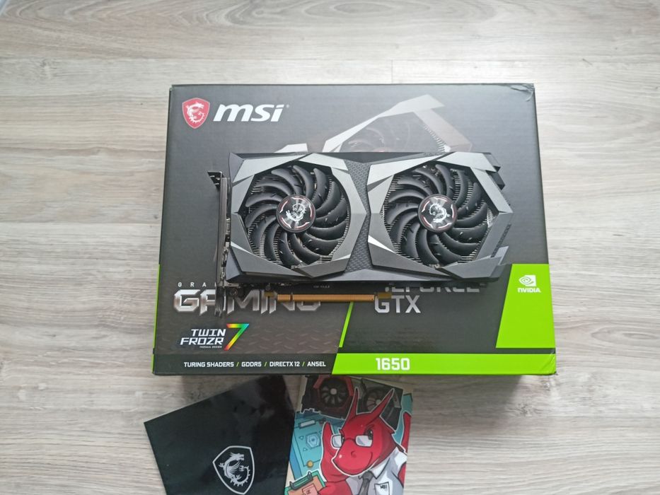 Karta graficzna MSI GTX 1650 4GB