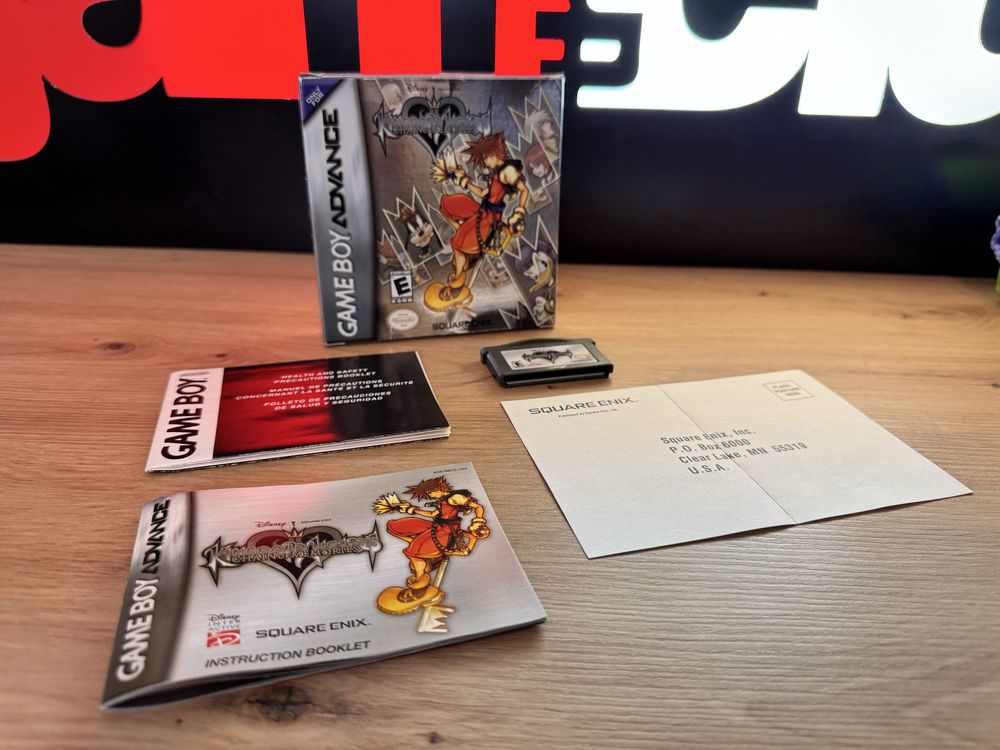 Kingdom Hearts USA Game Boy Advance box CIB oryginalny zestaw BDB stan