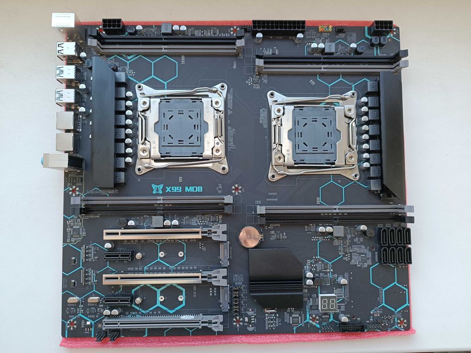 Machinist X99 MD8 Dual , нова плата на сокеті 2011-3 (8 канал озу)