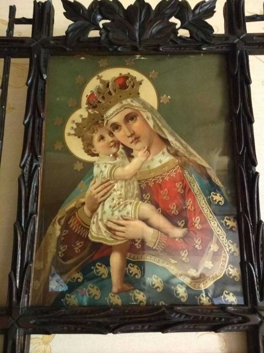 Obraz rzeżbiona rama unikat