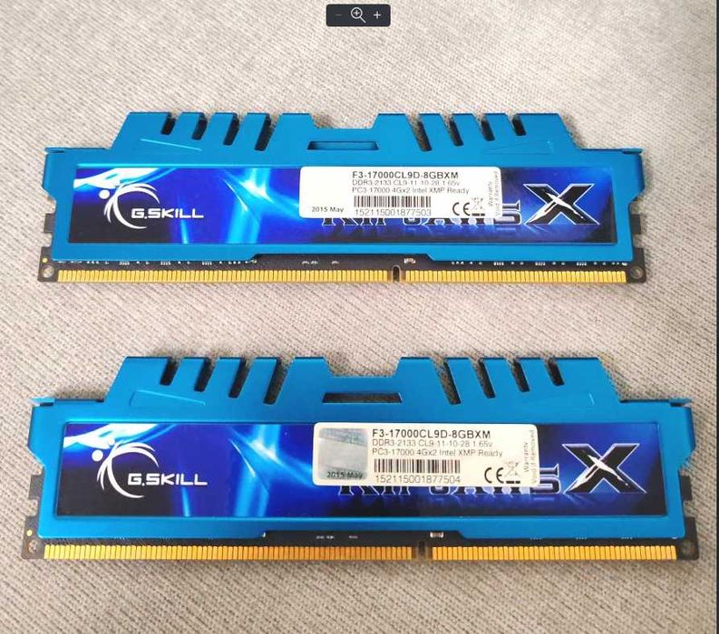 оперативна память DDR3 по 4 Гб. Ціна за 1 шт.
