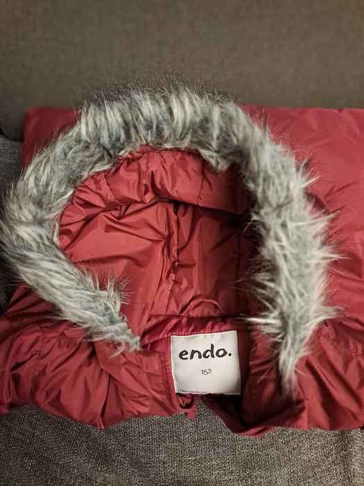 Długa kurtka dziewczęca Endo 152