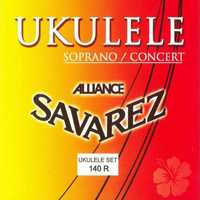 Struny do ukulele Savarez 140-R sopranowego lub koncertowego