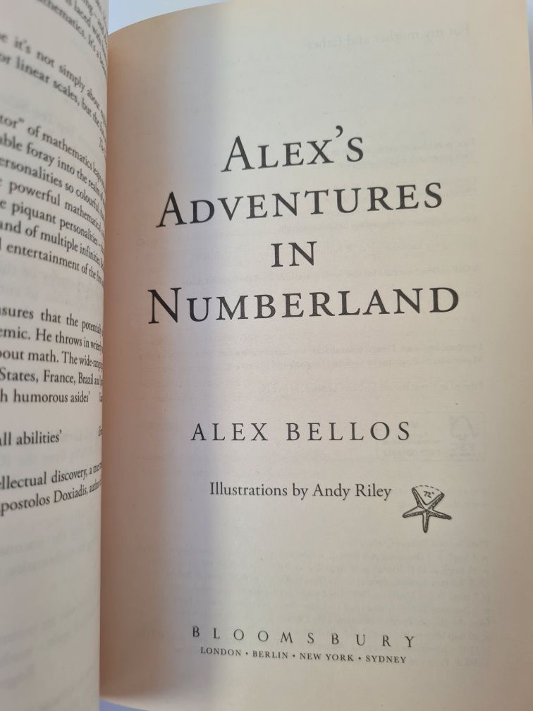 Alex's adventures in Numberland - Alex Bellos