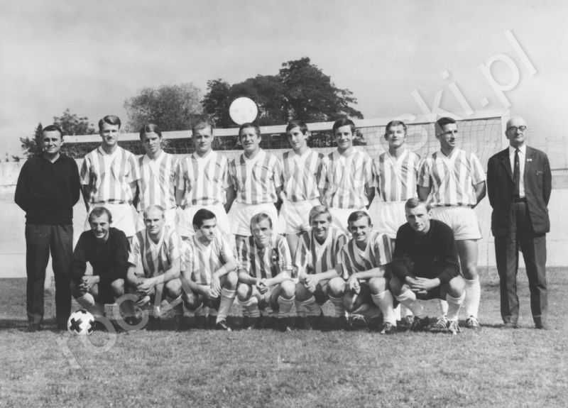 Pocztówka Sezon 1967/68 Cracovia