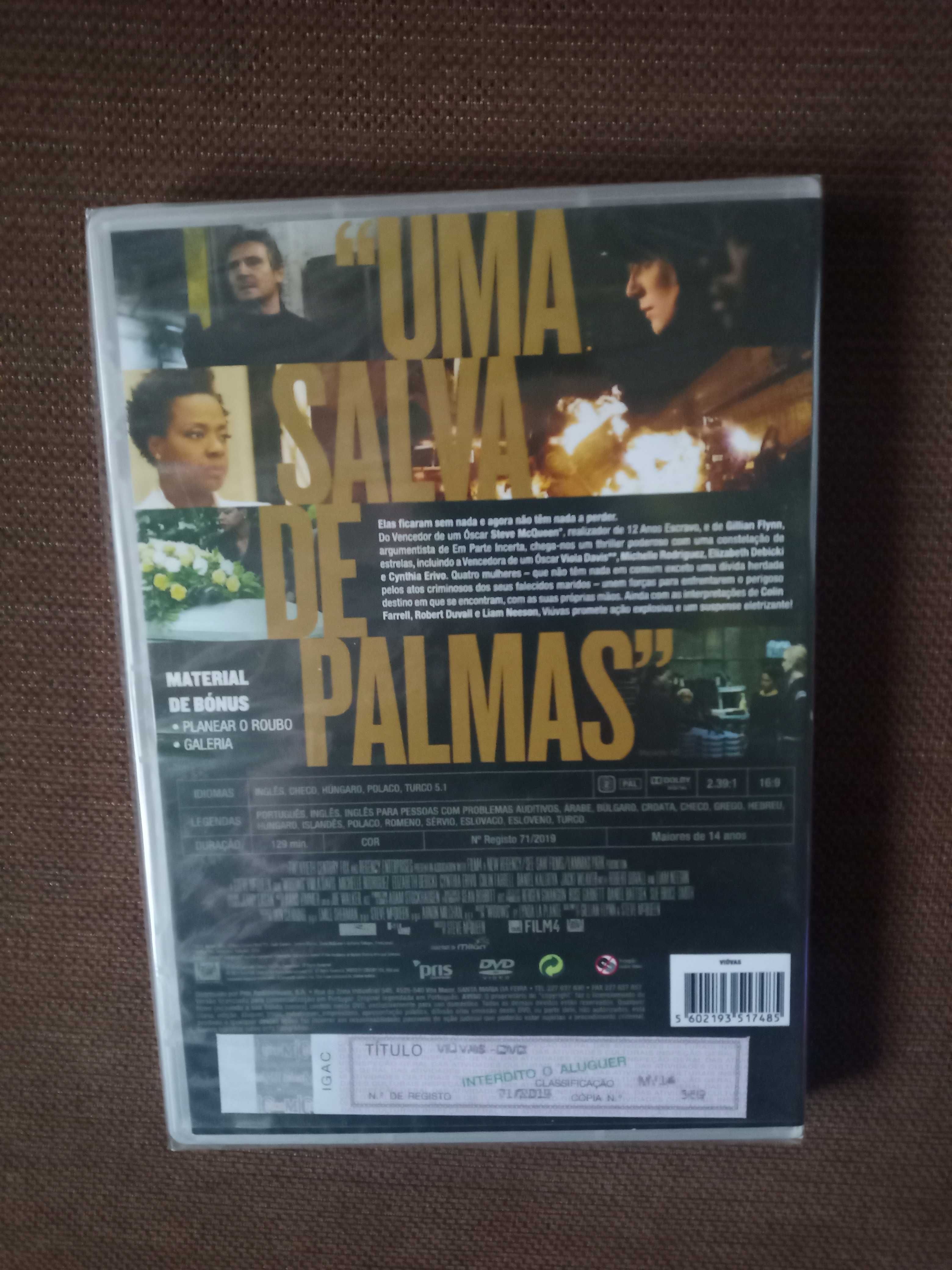 filme dvd original - viuvas  - novo selado