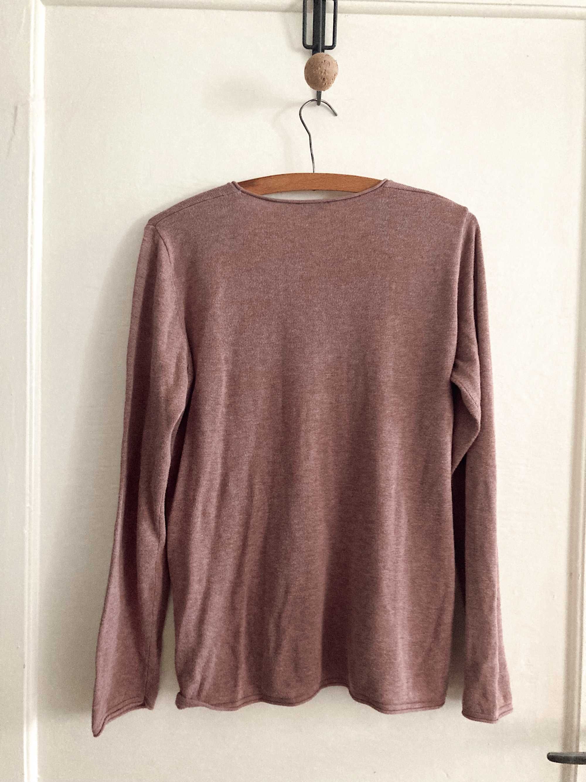 Sweter morelowy basic tom tailor