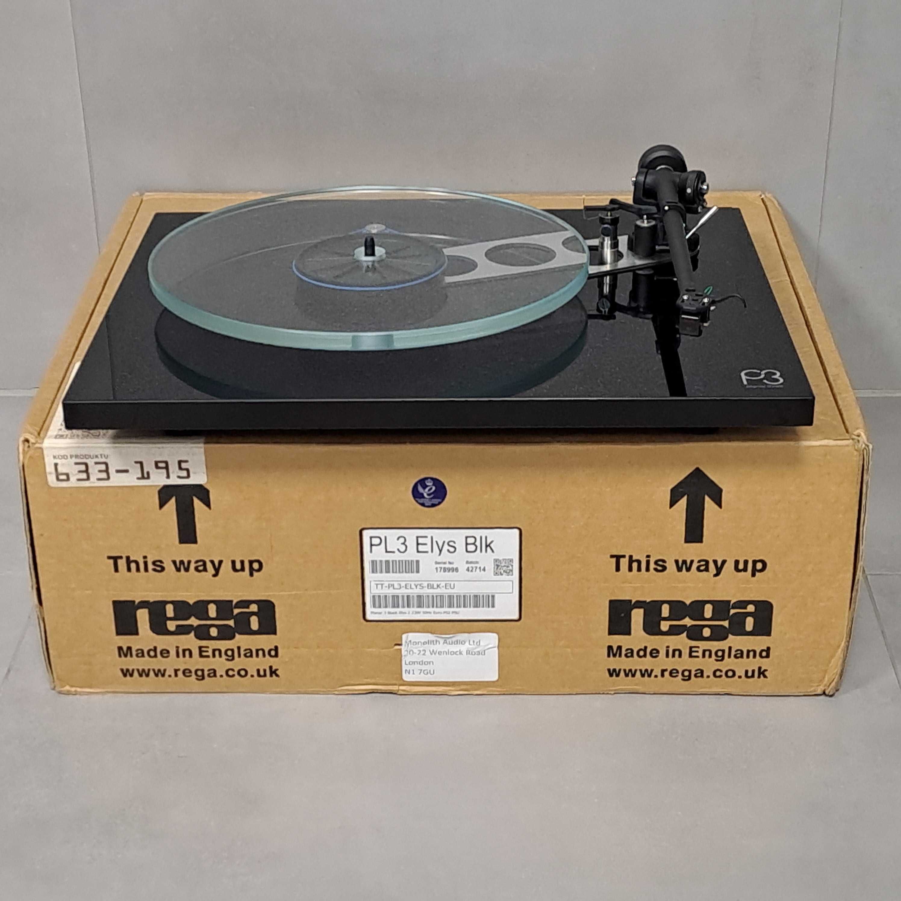 Gramofon Rega Planar P3 wkładka Elys 2 MM super cena WROCŁAW