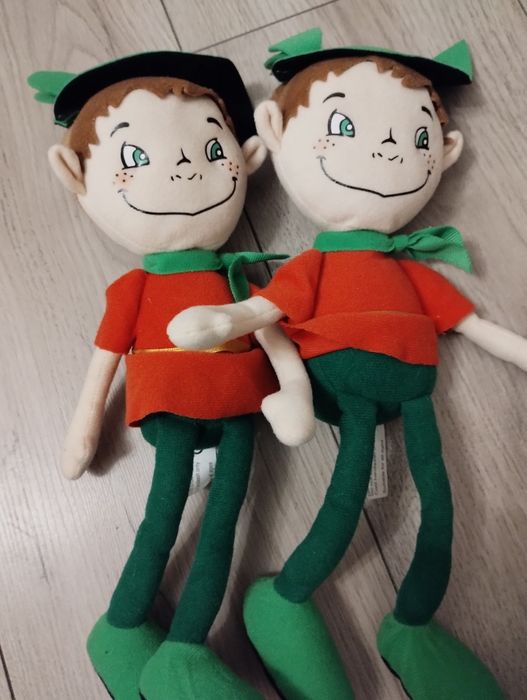 Pajacyki pacynki dwie