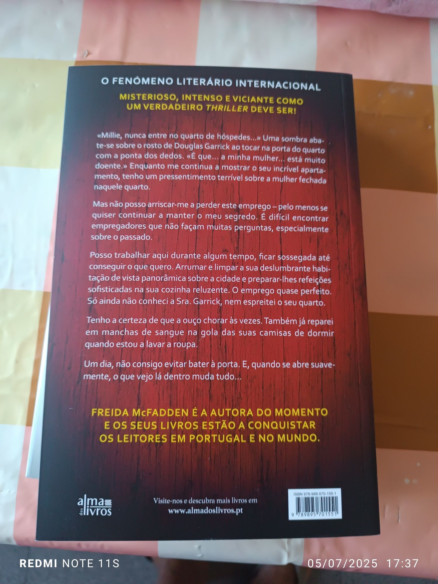 Livros novos da FREIDA McFADDEN