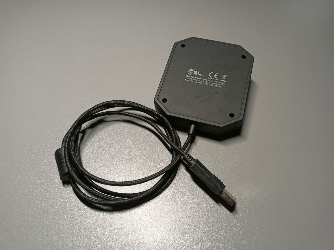 Hub Adapter Przejściówka Rozdzielacz USB AUX Odtwarzacz muzyki