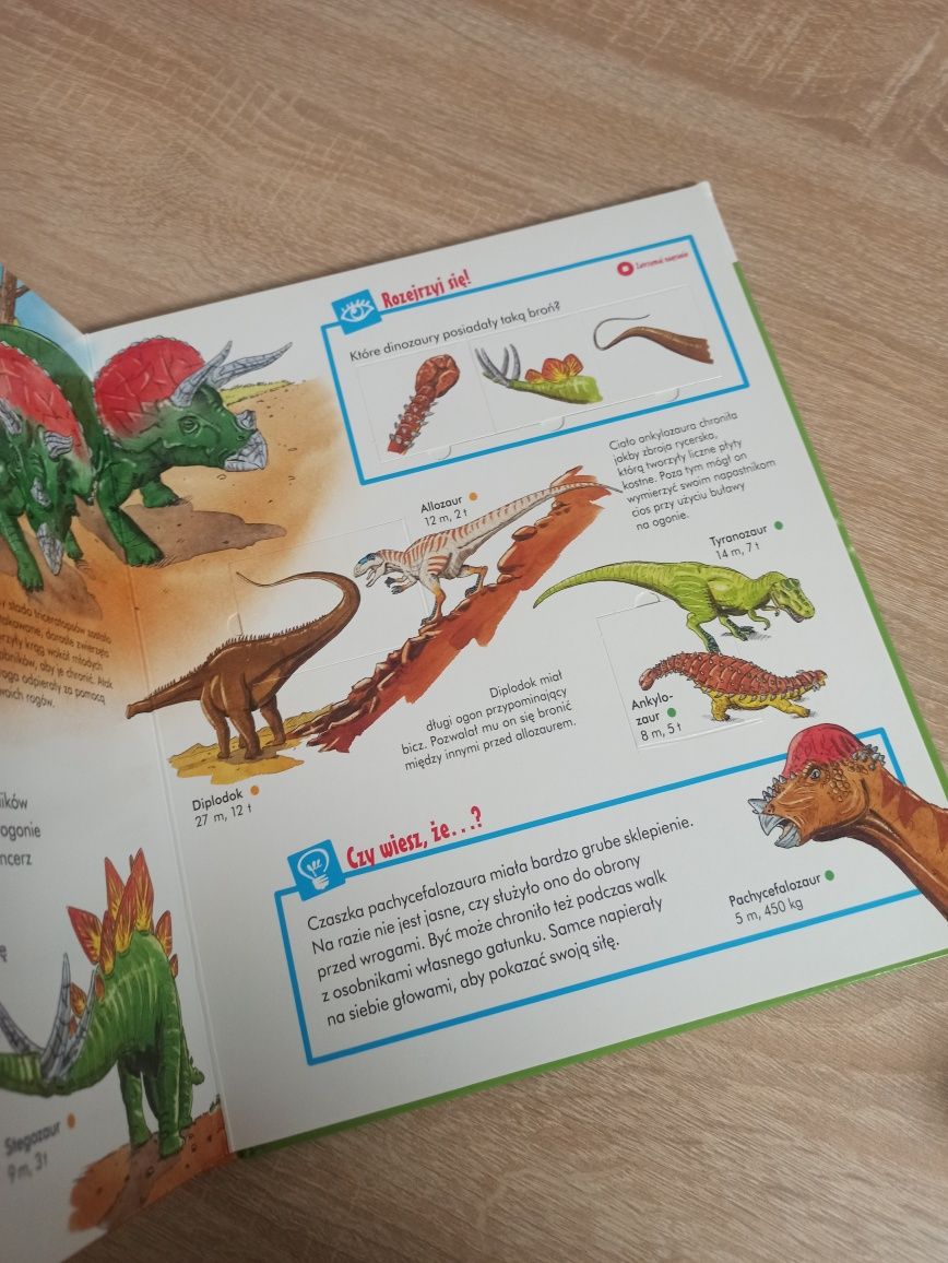 Ting książka fascynujący świat dinozaurów