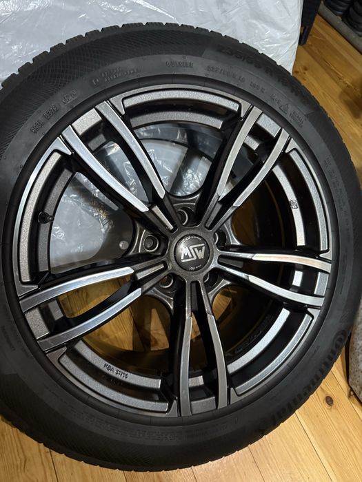 Felgi MSW R18 plus opony zimowe Continental 235/55