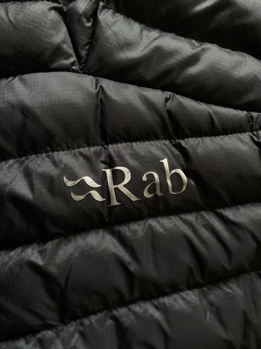 Микропуховик куртка Rab чёрный мужской оригинал