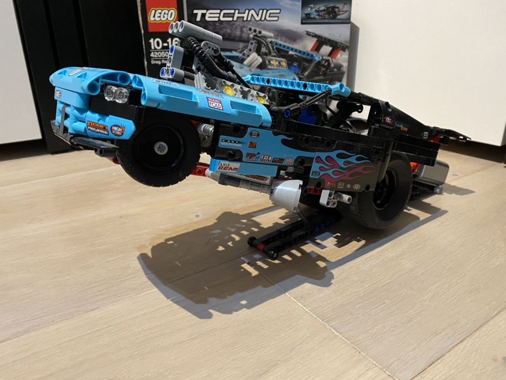 Lego 42050 Drag Racer 46 cm wyścigówka na silnik
