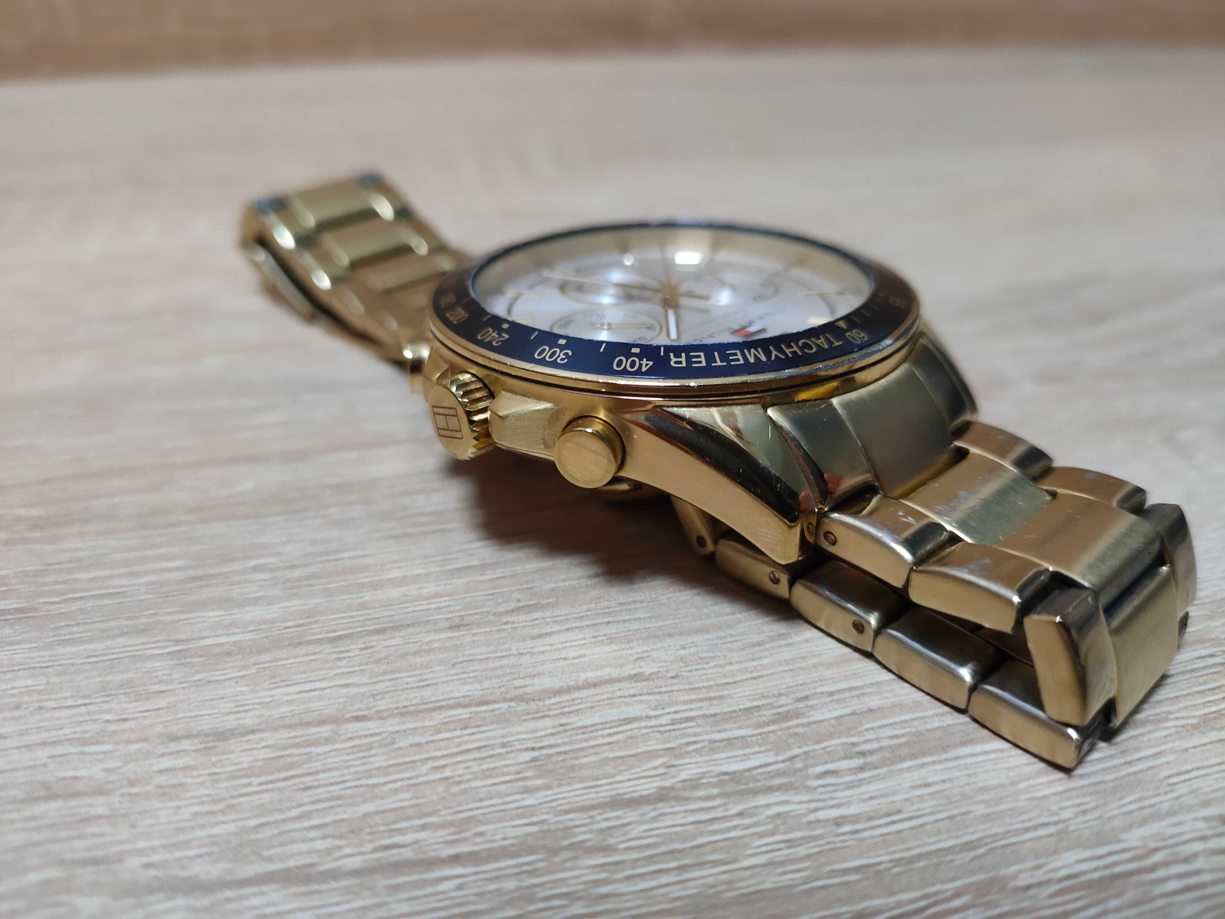 Tommy Hilfiger zegarek męski złoty