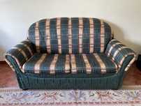 Conjunto 2 sofas individual e sofá cama