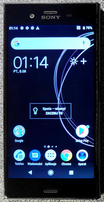 SONY XPERIA XZ1 4 GB RAM 64 GB Snapdragon 835 black ZESTAW OKAZJA!