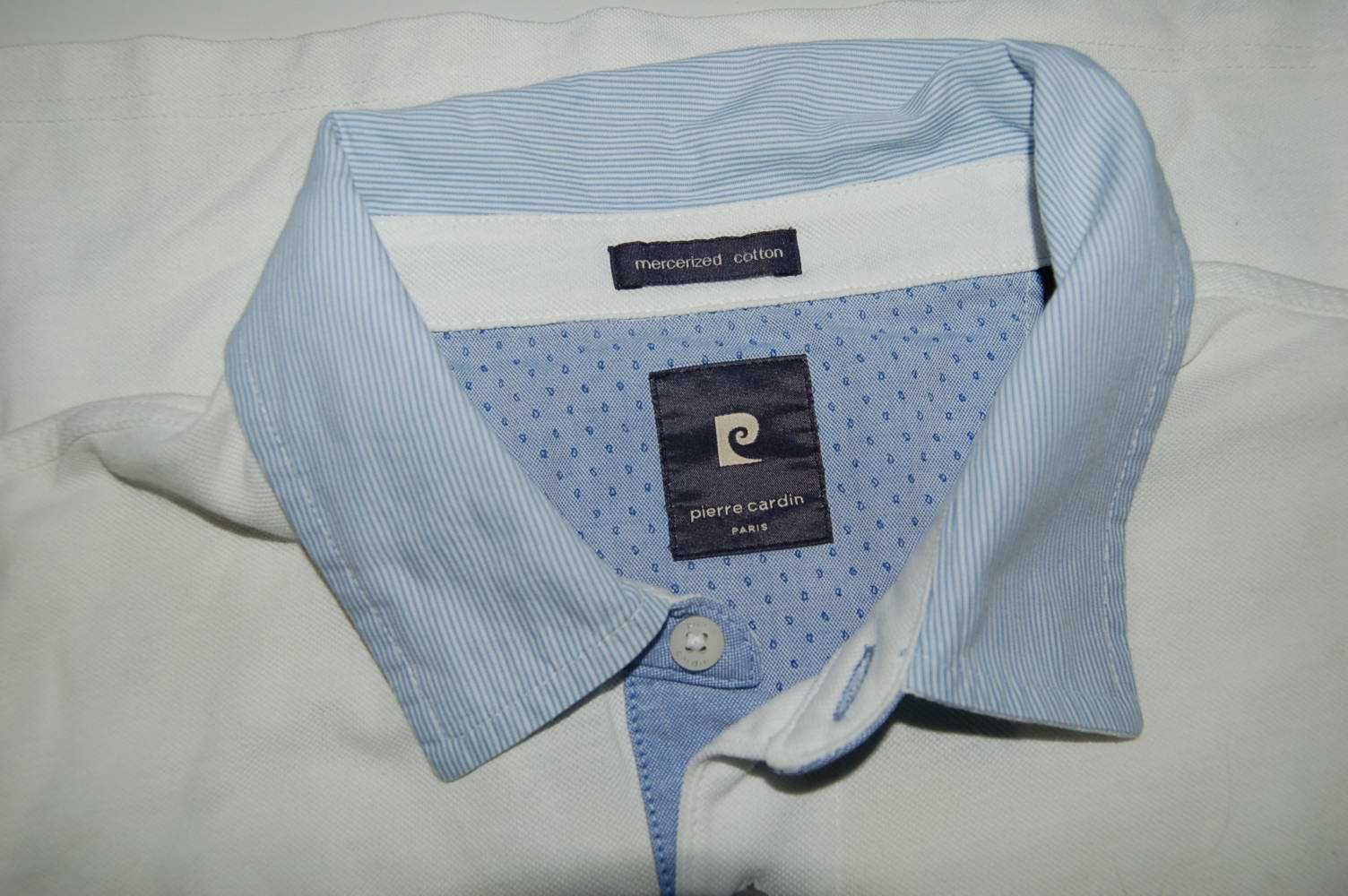 PIERRE CARDIN XL mercerised cotton polo męska jnowa 6Z22