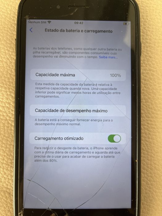 Iphone 8 plus c/Cabo, Fone e capa.
