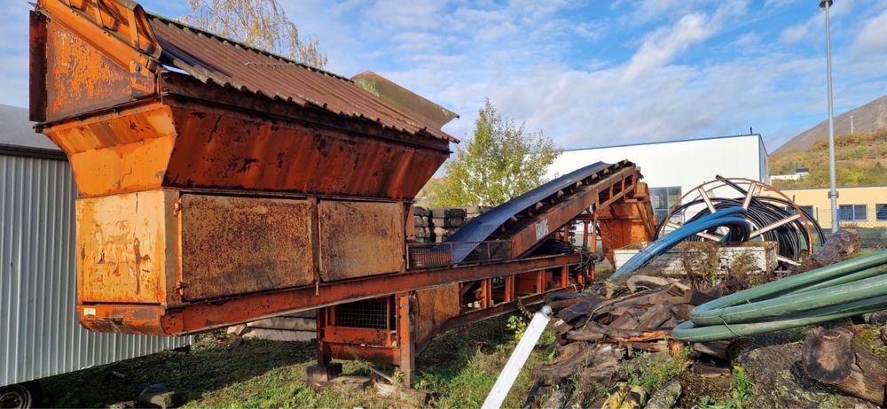 Przesiewacz Mobilny do ziemi piasku