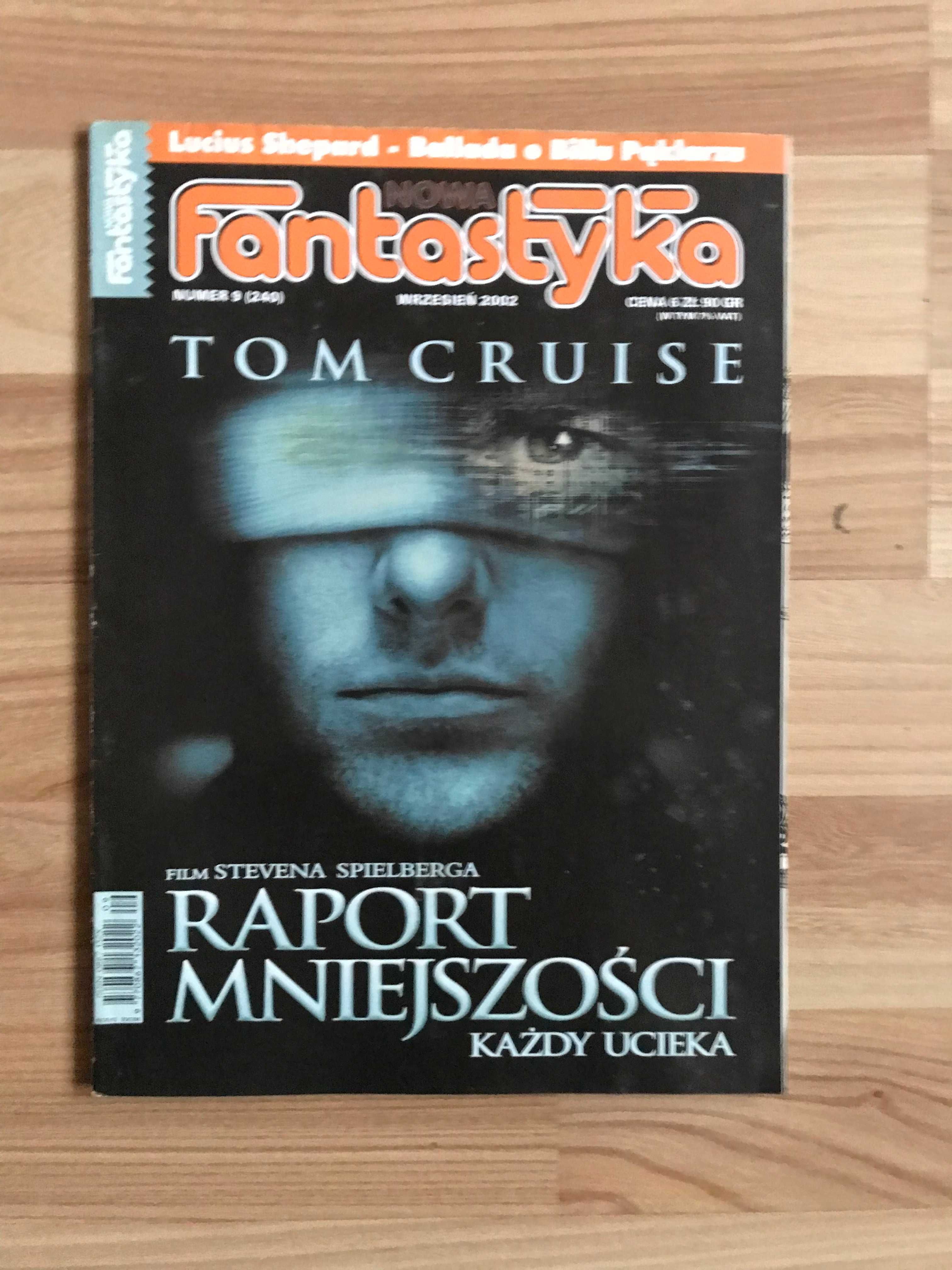 Nowa Fantastyka 9 (240) 2002 Raport Mniejszości  GAIL Stanisław Lem