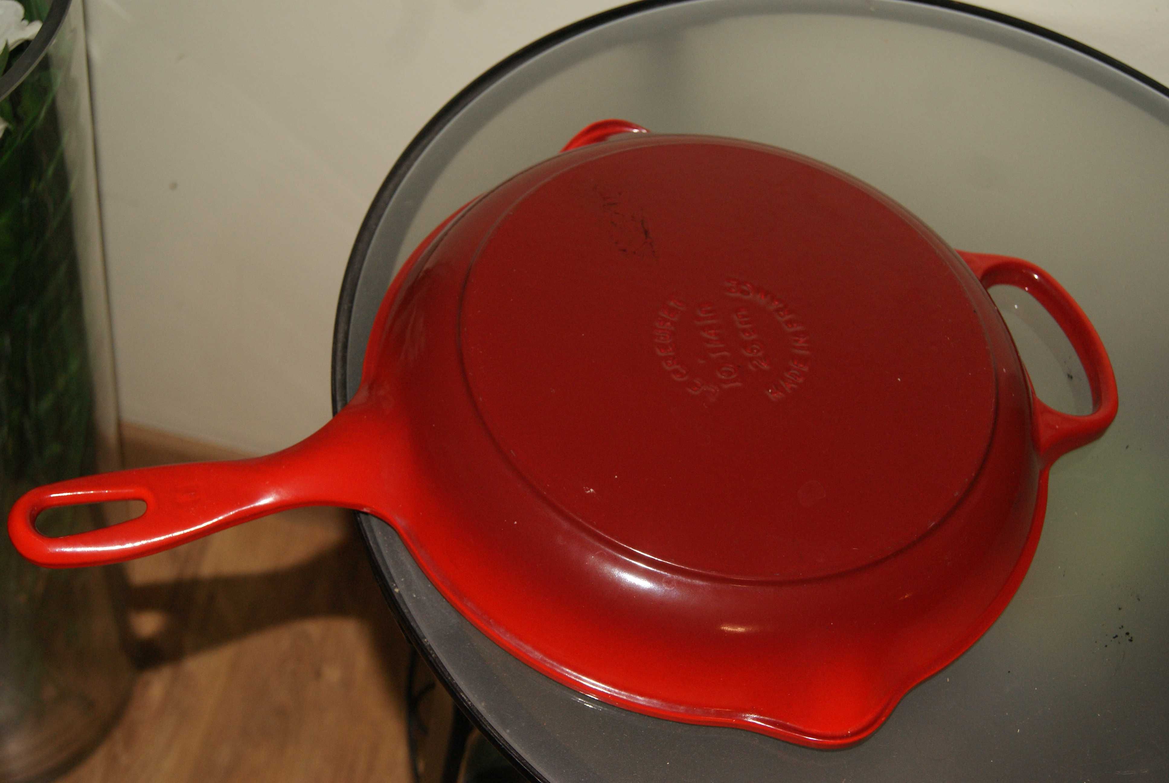 Patelnia żeliwo Le Creuset grillowa