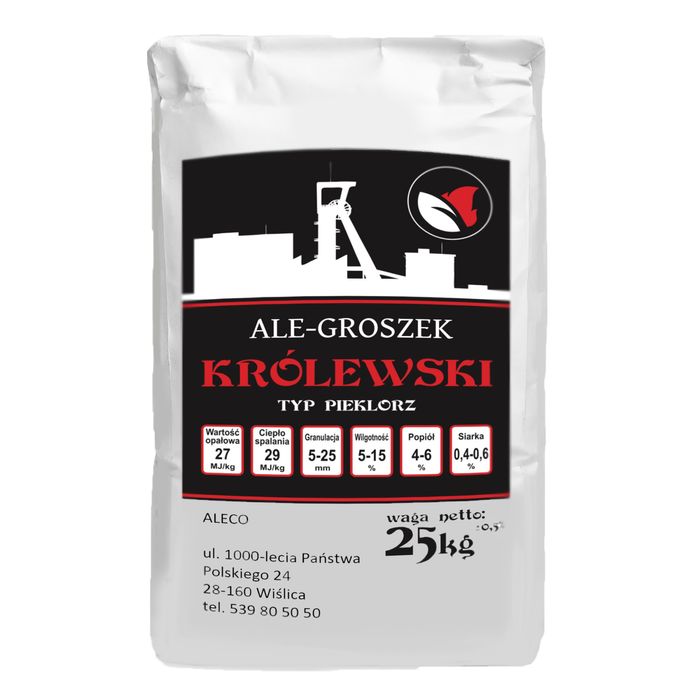 Ekogroszek Krolewski 27 Mj/kg, Pellet Olczyk