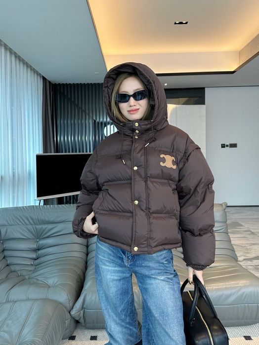 Куртка пуховик Celine Селин, 3 цвета