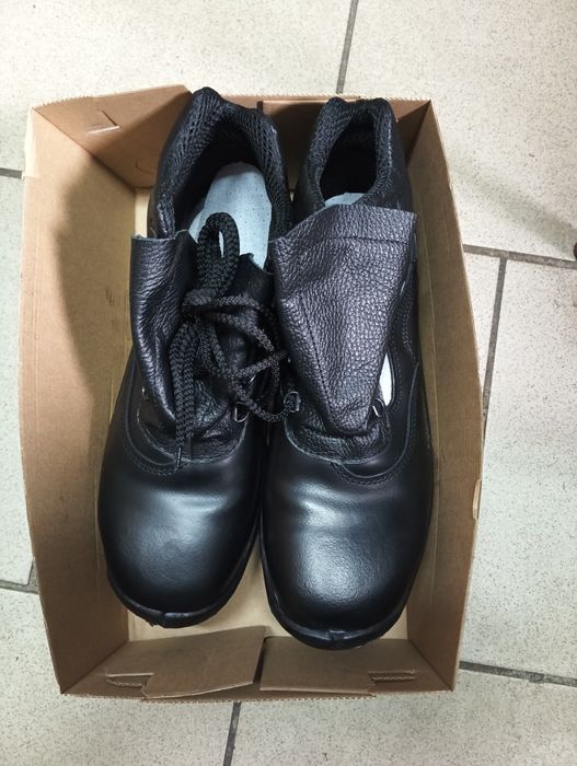 Trzewiki męskie skórzane