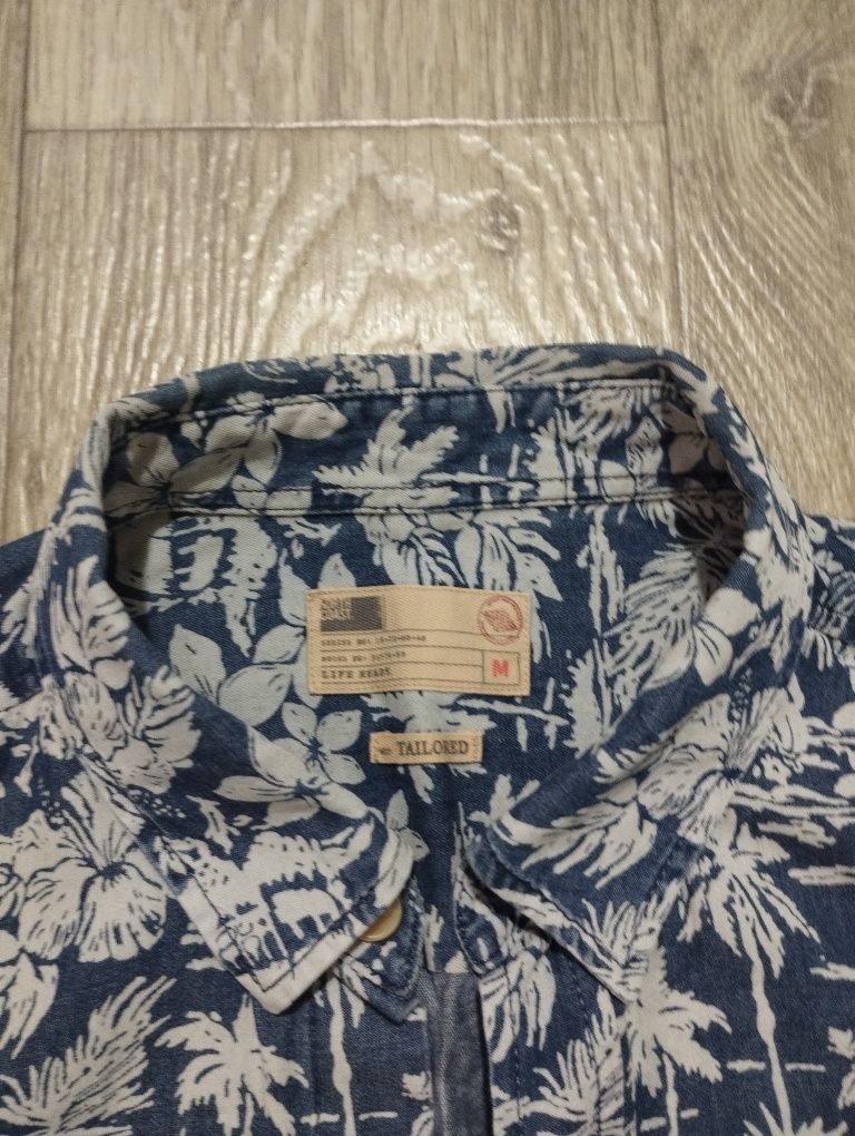 Рубашка сорочка з короткими рукавами Marks and Spencer north coast (48