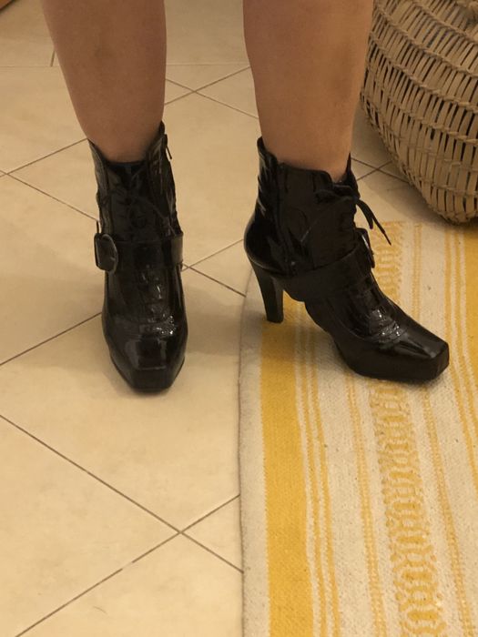Botins de verniz Pablo Fuster, 38