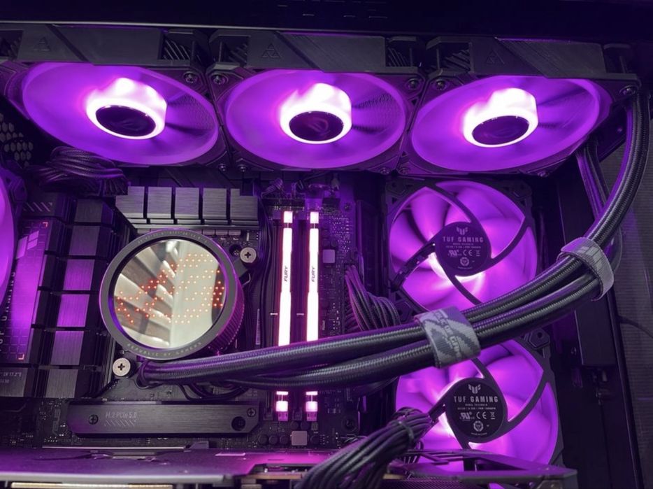 Водянка ASUS ROG RYUO iii 360 с офф гарантией и чеком