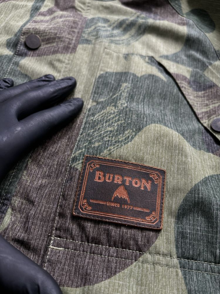Burton Gore tex camo jacket пиксель куртка мужская
