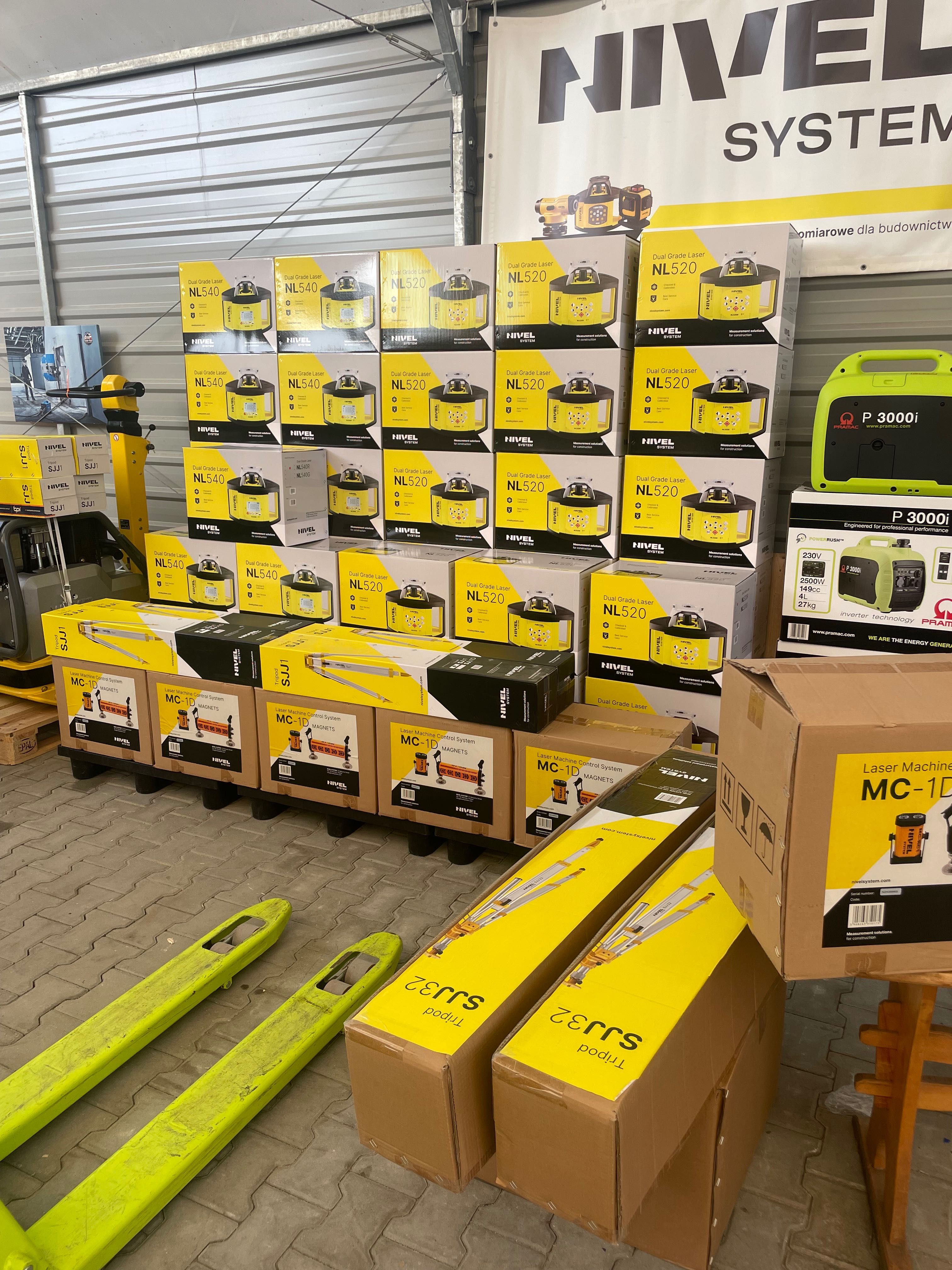 Nivel System MC-1D laserowy system kontroli pracy  Nowy Fv