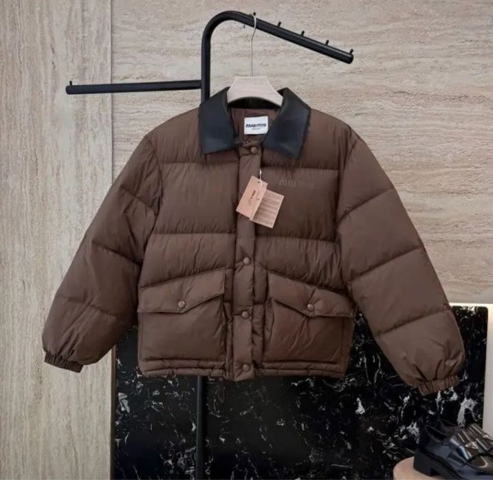 Нова! Жіноча зимова куртка/ пуховик  Miu Miu