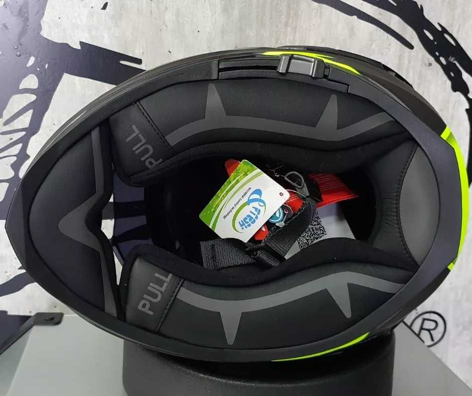 Capacete LS2 Challenger Titânio Fluo.Carbon/Kev.NOVO 40% Desconto. M-L