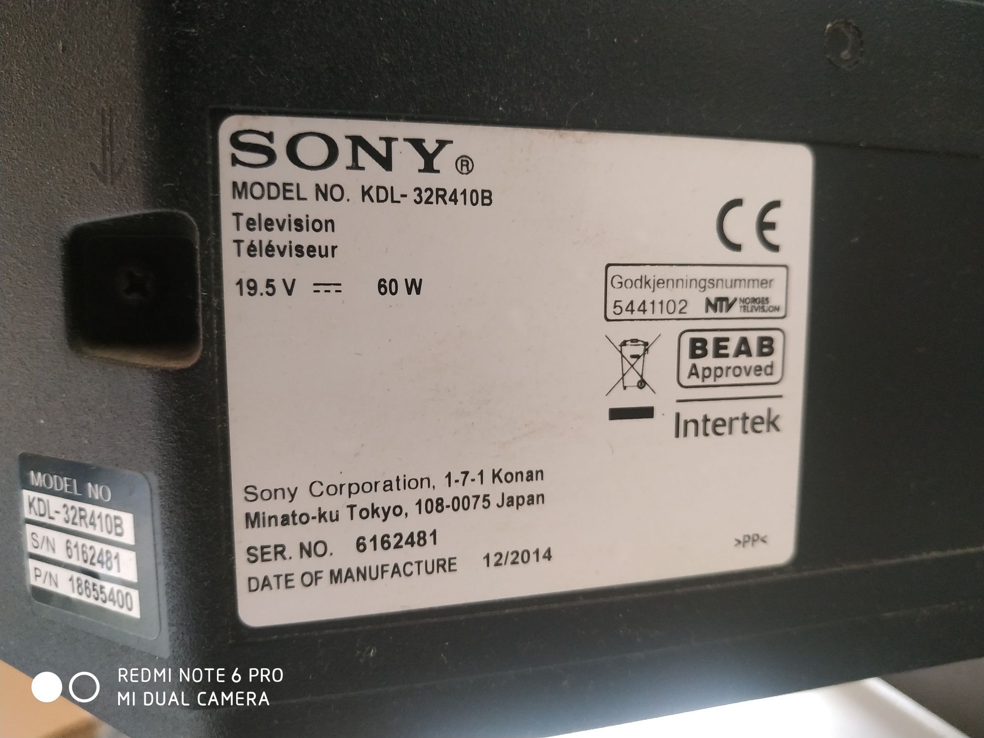 Telewizor LED Tv Sony Bravia ,32cale.