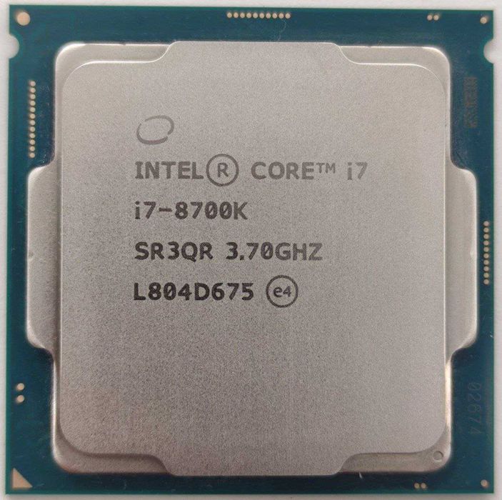 Процесор Intel Core i7-8700K 3.7(4.7)GHz 12MB s1151 Box