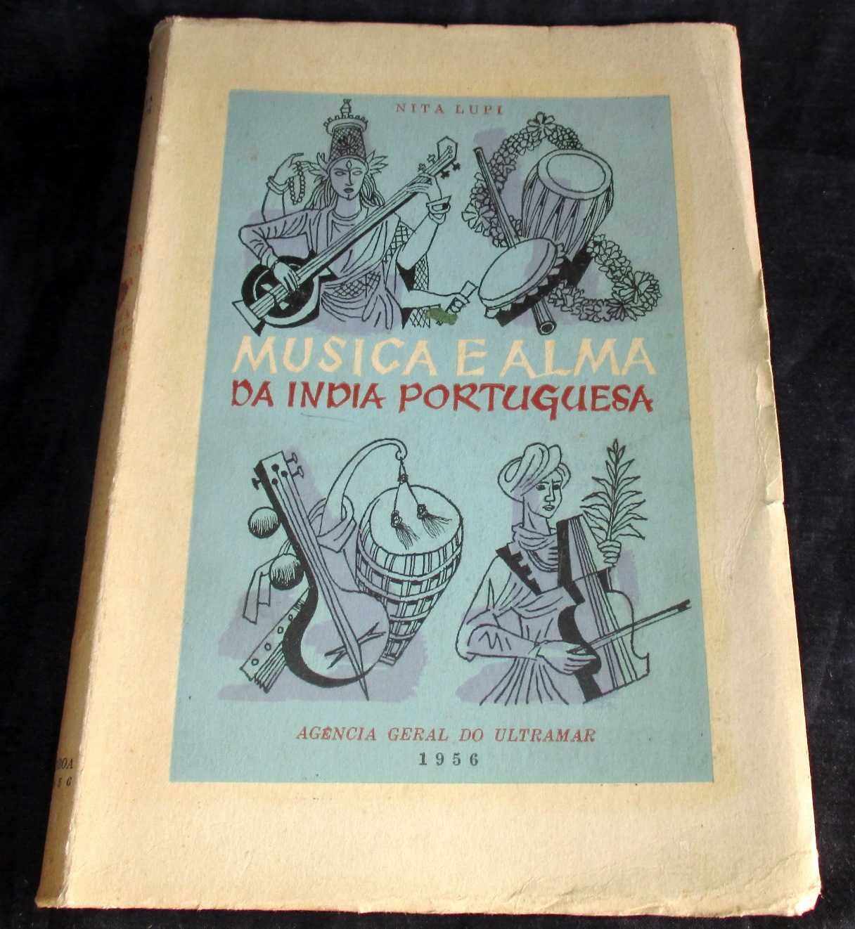 Livro Música e Alma da Índia Portuguesa Nita Lupi