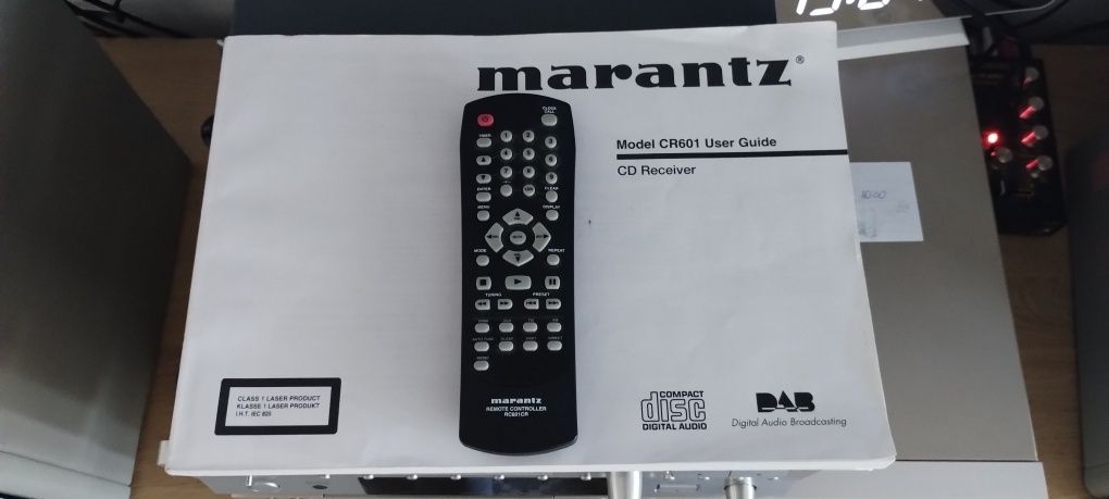 Marantz CR-601 Receiver CD,pilot,instrukcja