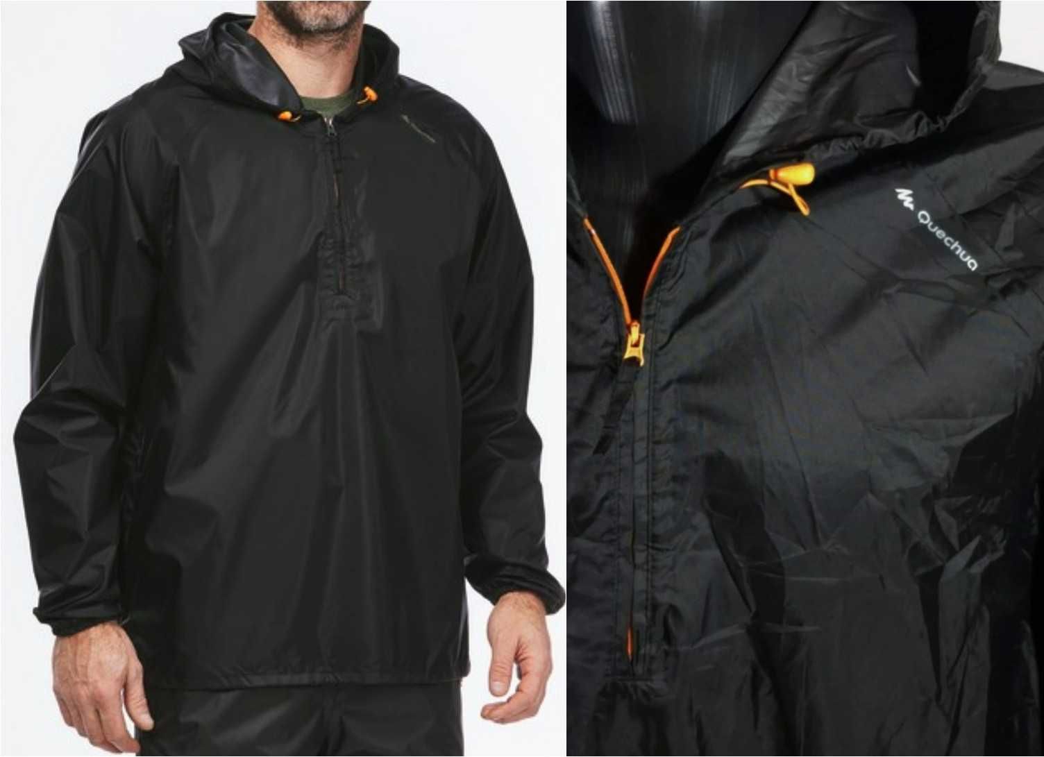 Ветровка Quechua Decathlon (M-L) Куртка мужская анорак дождевик