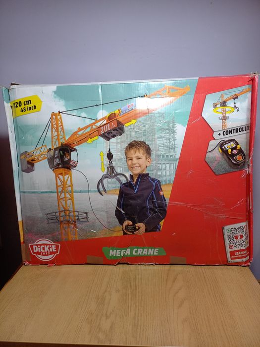 Dickie Toys Żuraw budowlany